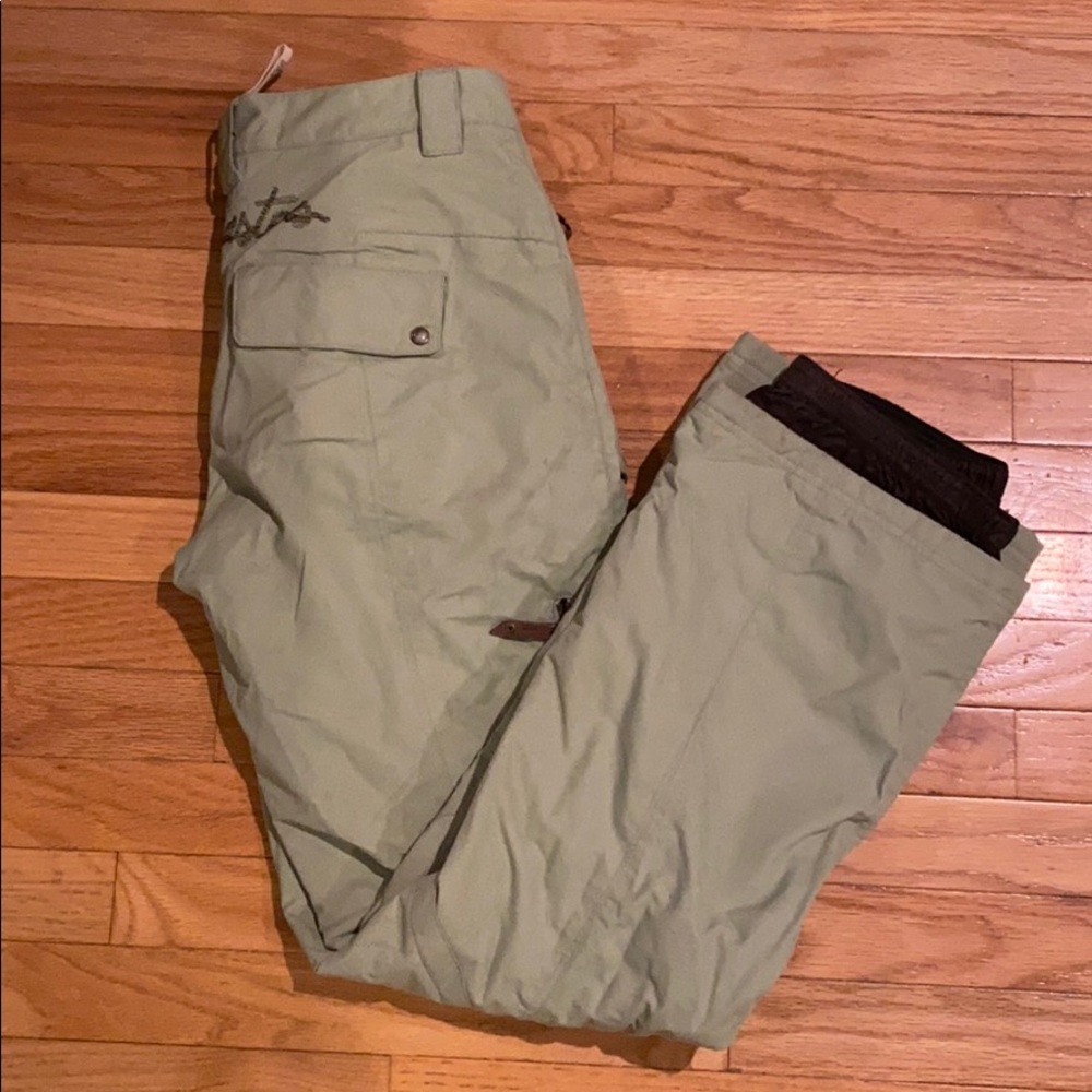 Ski Pants, high performance, mint green